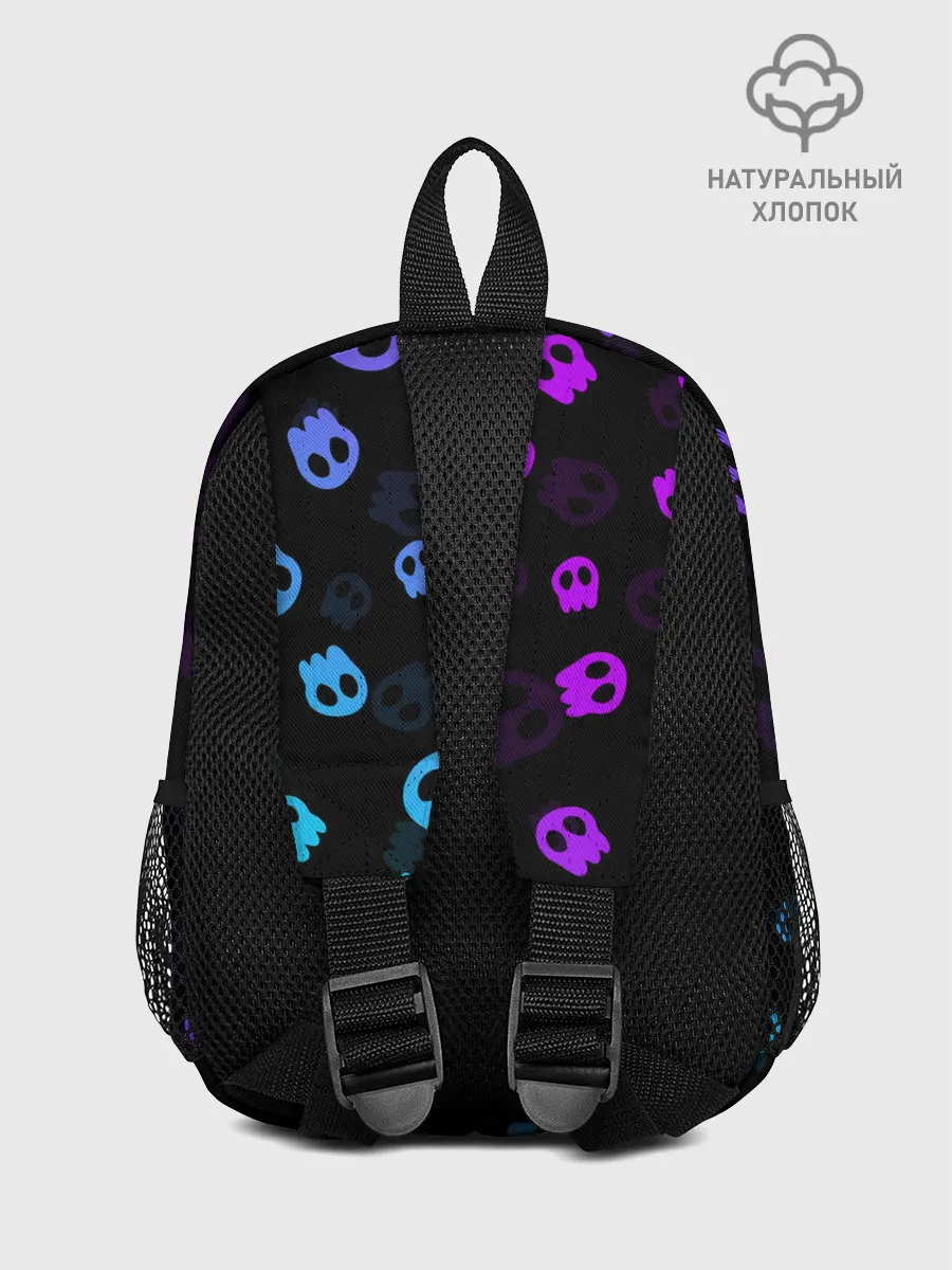 Рюкзак детский / НЕОНОВЫЕ ЧЕРЕПА