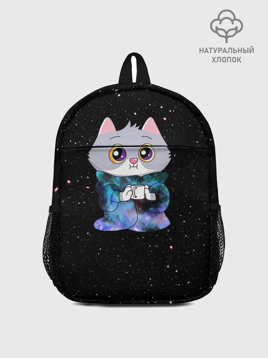 Рюкзак детский / Котёнок в пледе