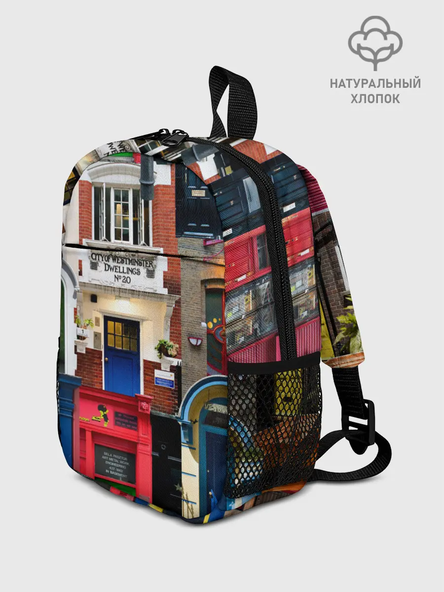 Рюкзак детский / London doors цифровой коллаж