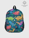 Рюкзак детский / Арт с динозаврами