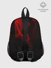 Рюкзак детский / МОЛНИЯ RED NEON
