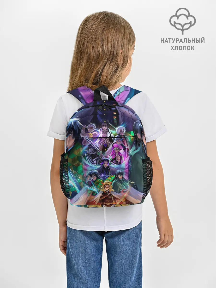 Рюкзак детский / Герои Demon Slayer постер