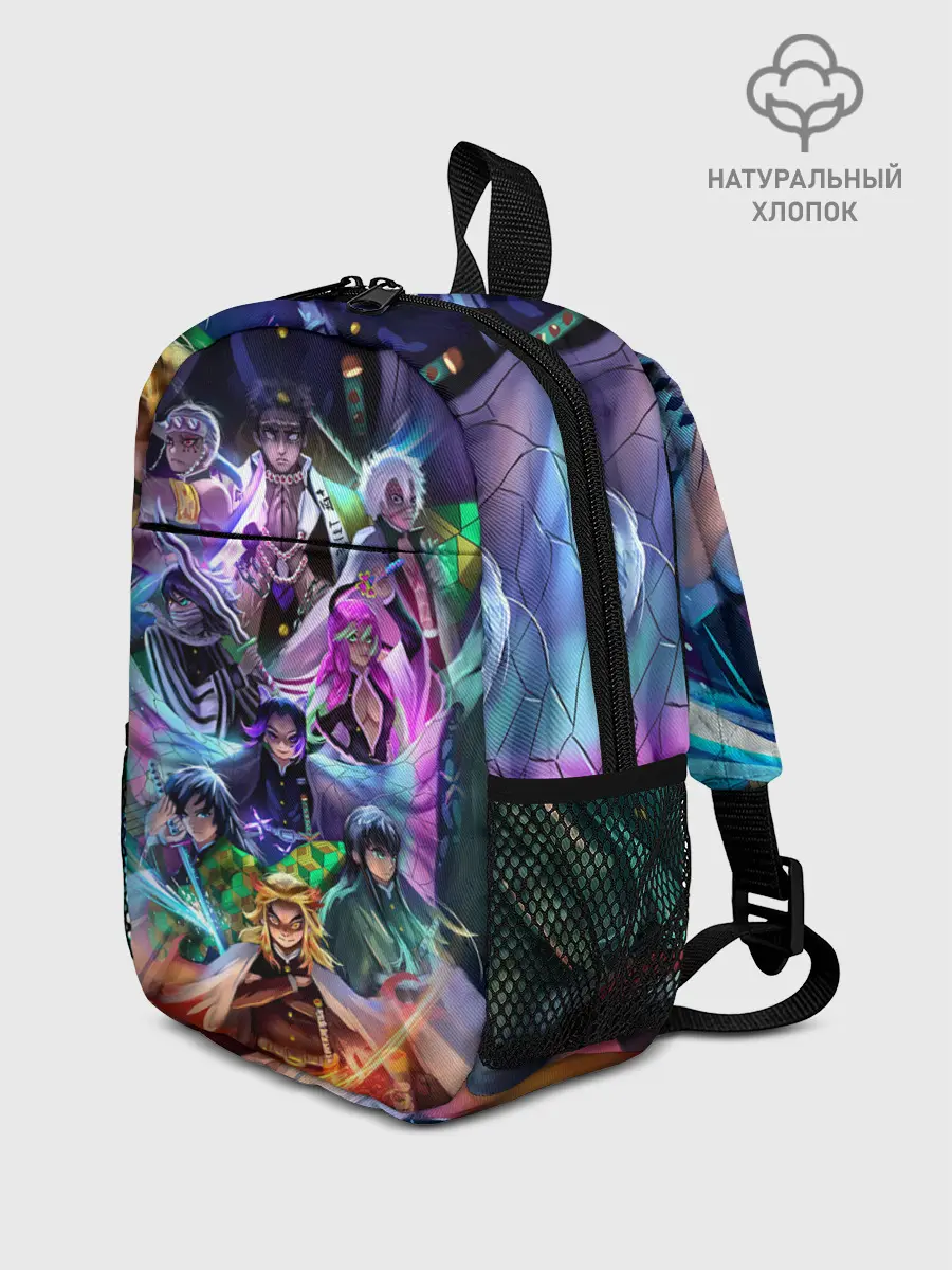 Рюкзак детский / Герои Demon Slayer постер