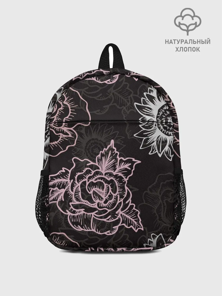 Рюкзак детский / Цветочный узор