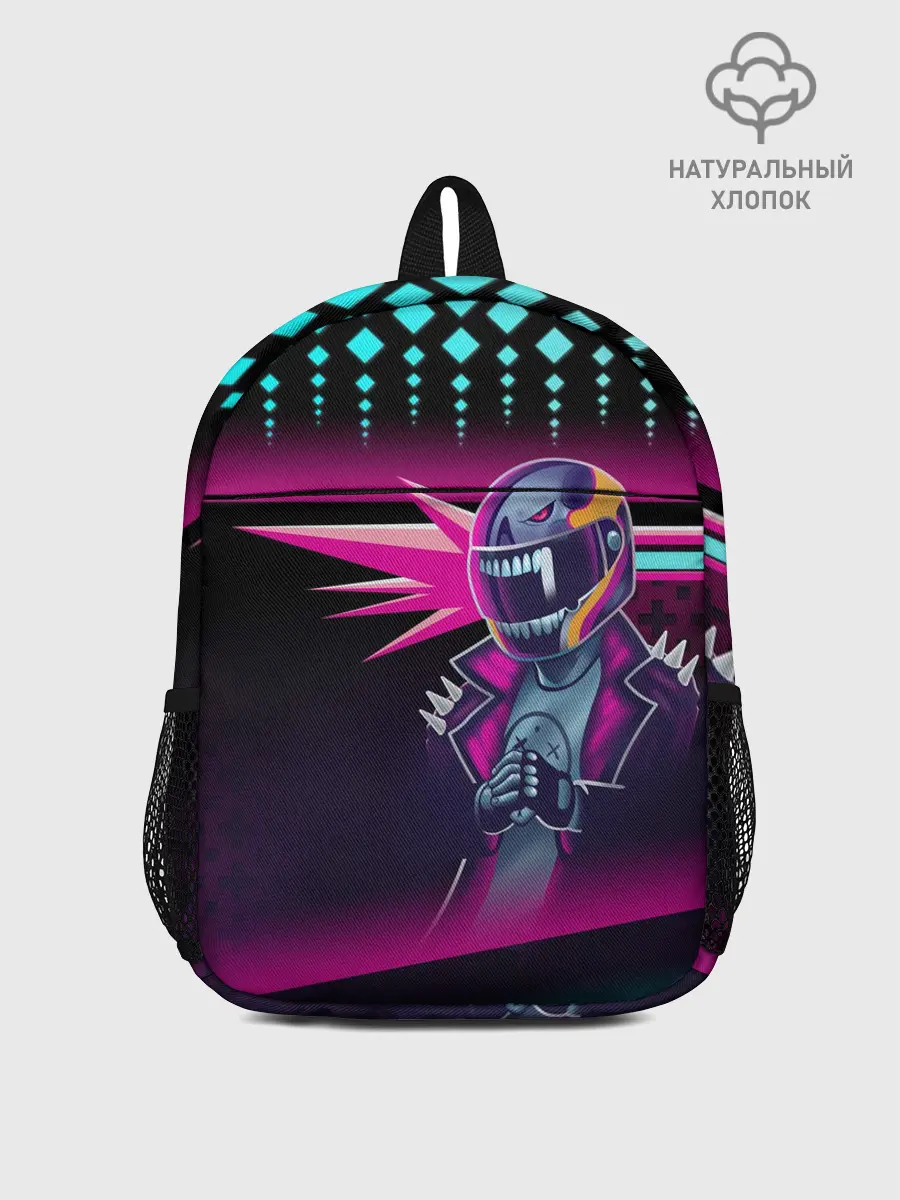 Рюкзак детский / НЕОНОВЫЙ ГОНЩИК