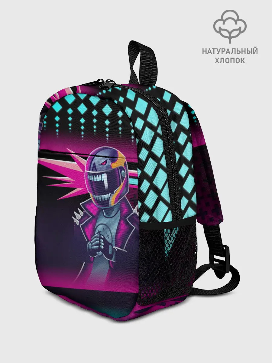 Рюкзак детский / НЕОНОВЫЙ ГОНЩИК