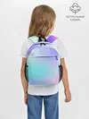 Рюкзак детский / небесно голубой градиентный