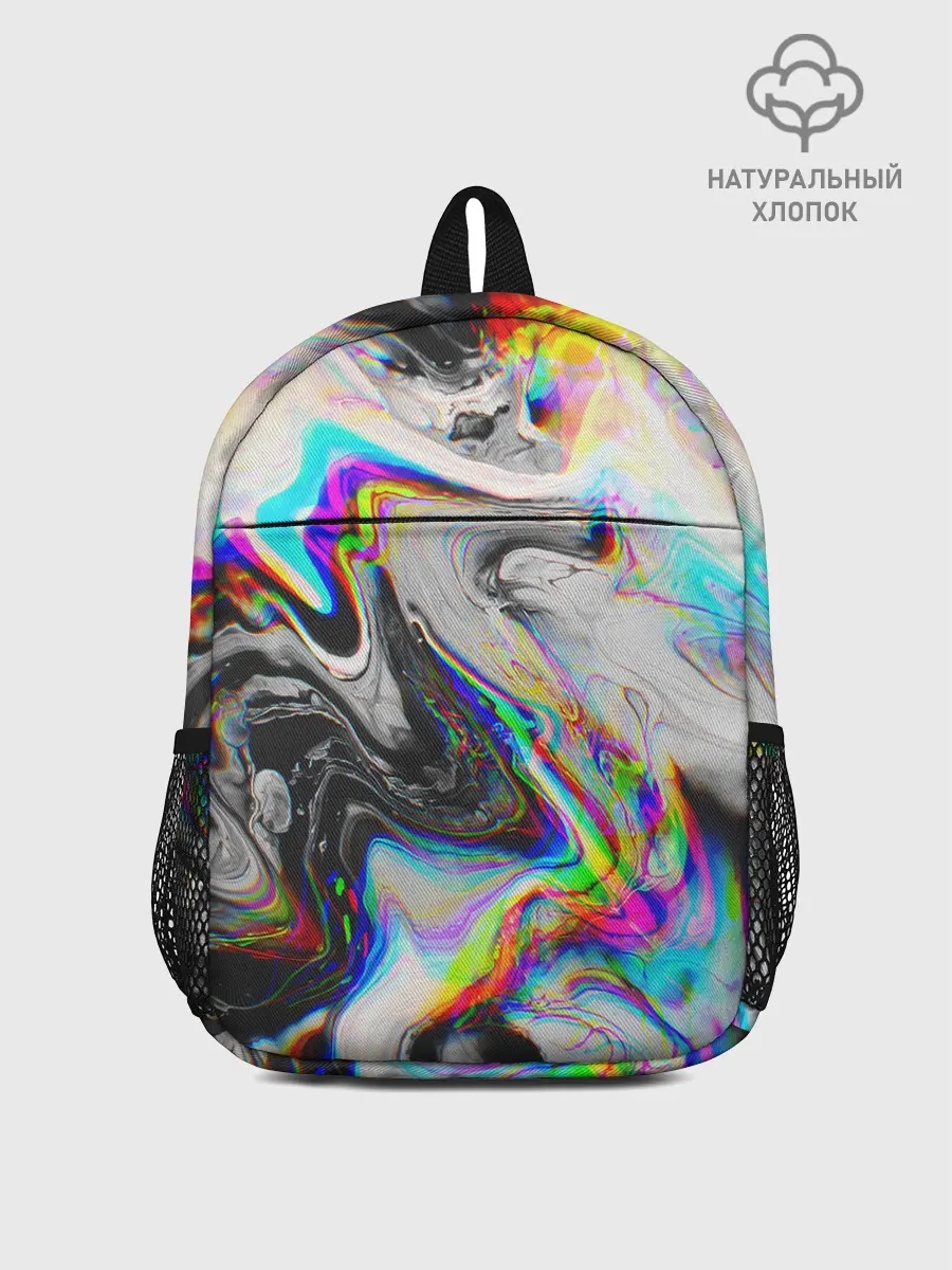 Рюкзак детский / DIGITAL ABSTRACT GLITCH | ГЛИТЧ
