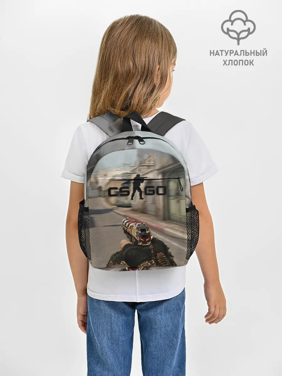 Рюкзак детский / CS:GO - Ominous Look | Зловещий взгляд