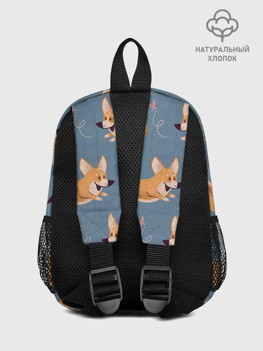 Рюкзак детский / Корги с бабочкой