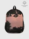 Рюкзак детский / Пальмы вид снизу закат