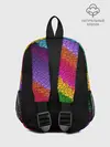 Рюкзак детский / Яркая мозаика радуга диагональ