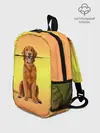 Рюкзак детский / Золотистый ретривер