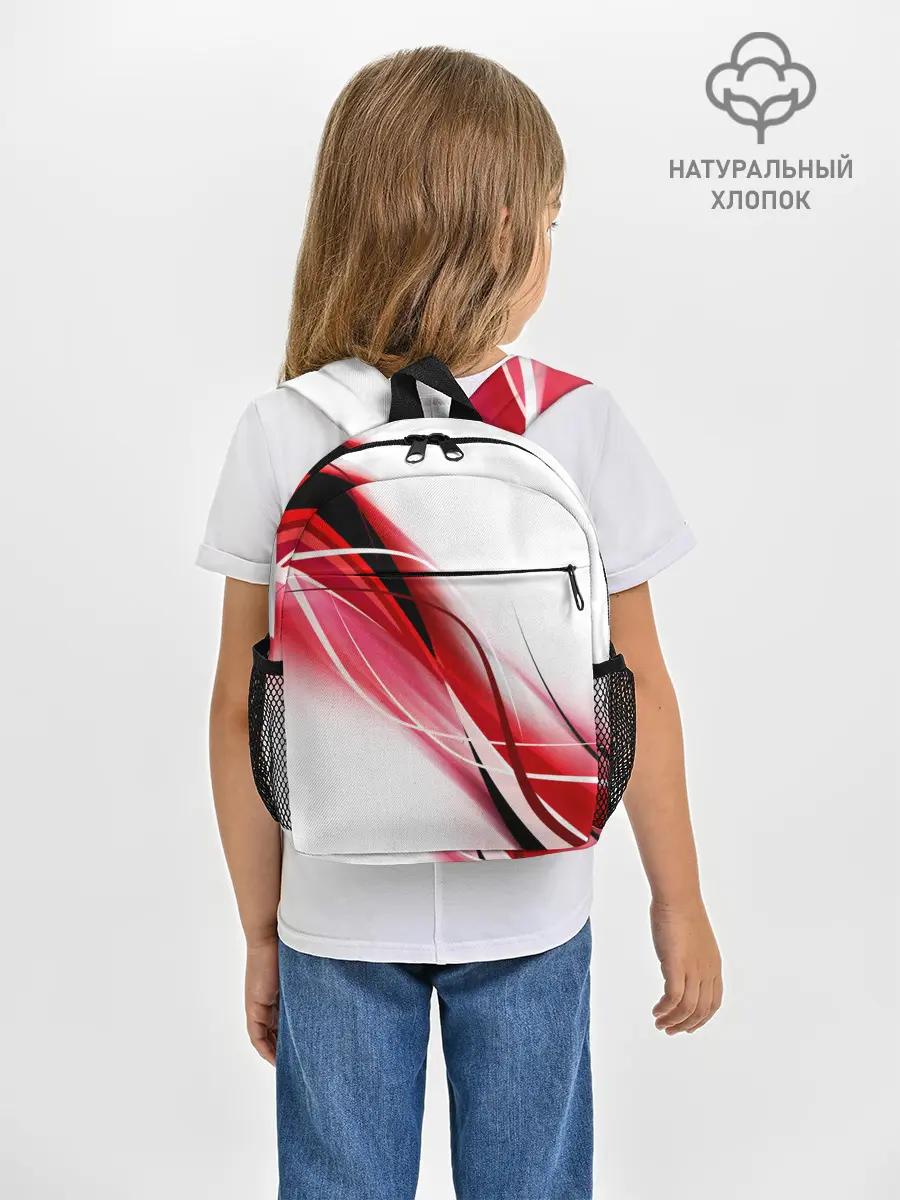 Рюкзак детский / GEOMETRY STRIPES RED