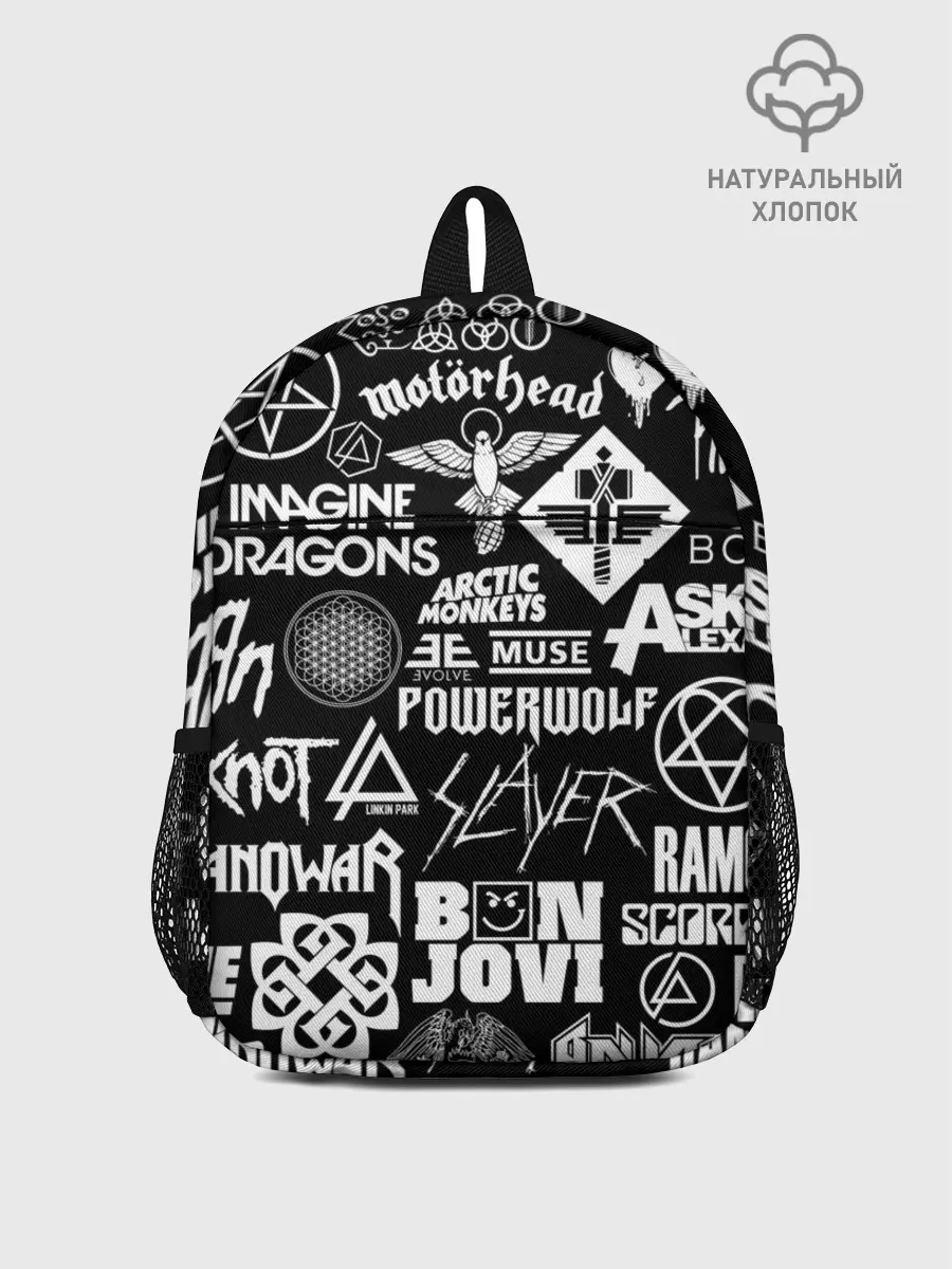 Рюкзак детский / ЛОГОТИПЫ РОК ГРУПП