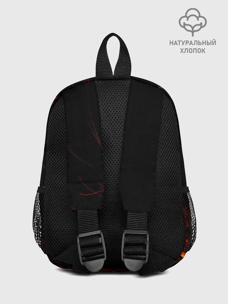 Рюкзак детский / Ночной костер в лесу