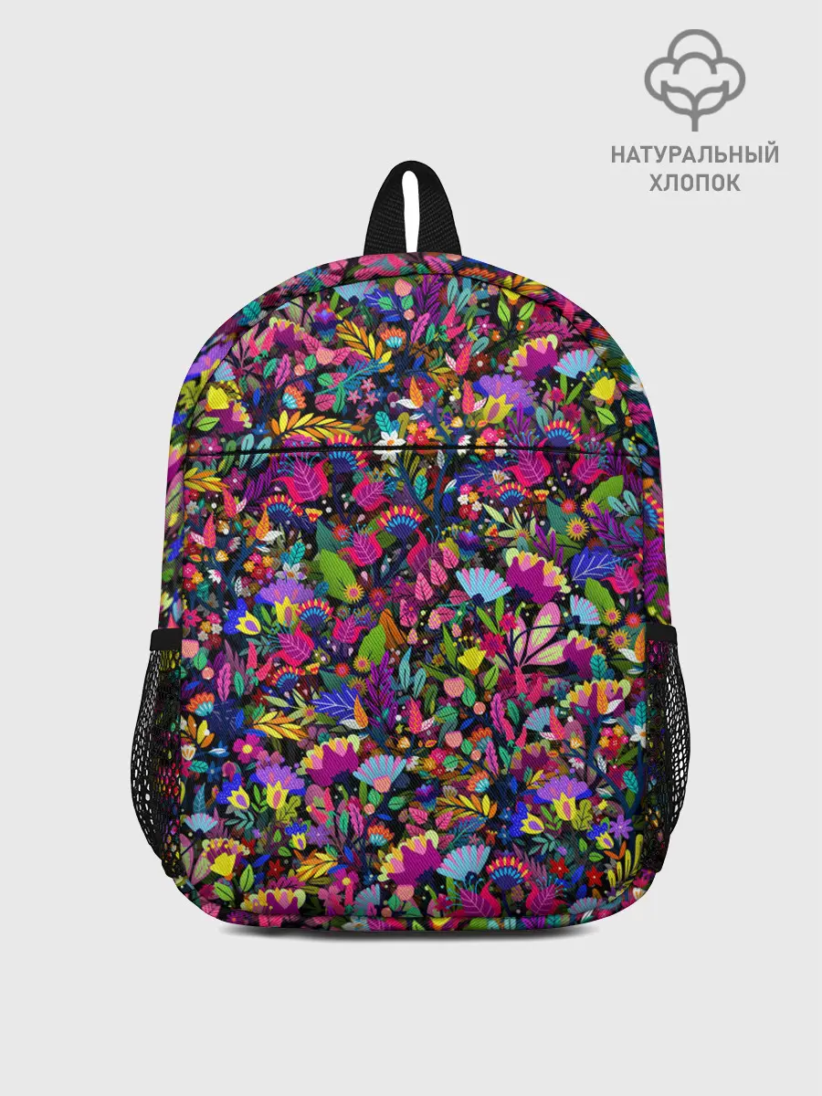 Рюкзак детский / Мистические цветы
