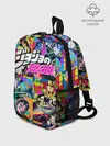 Рюкзак детский / Джоджо паттерн комикс