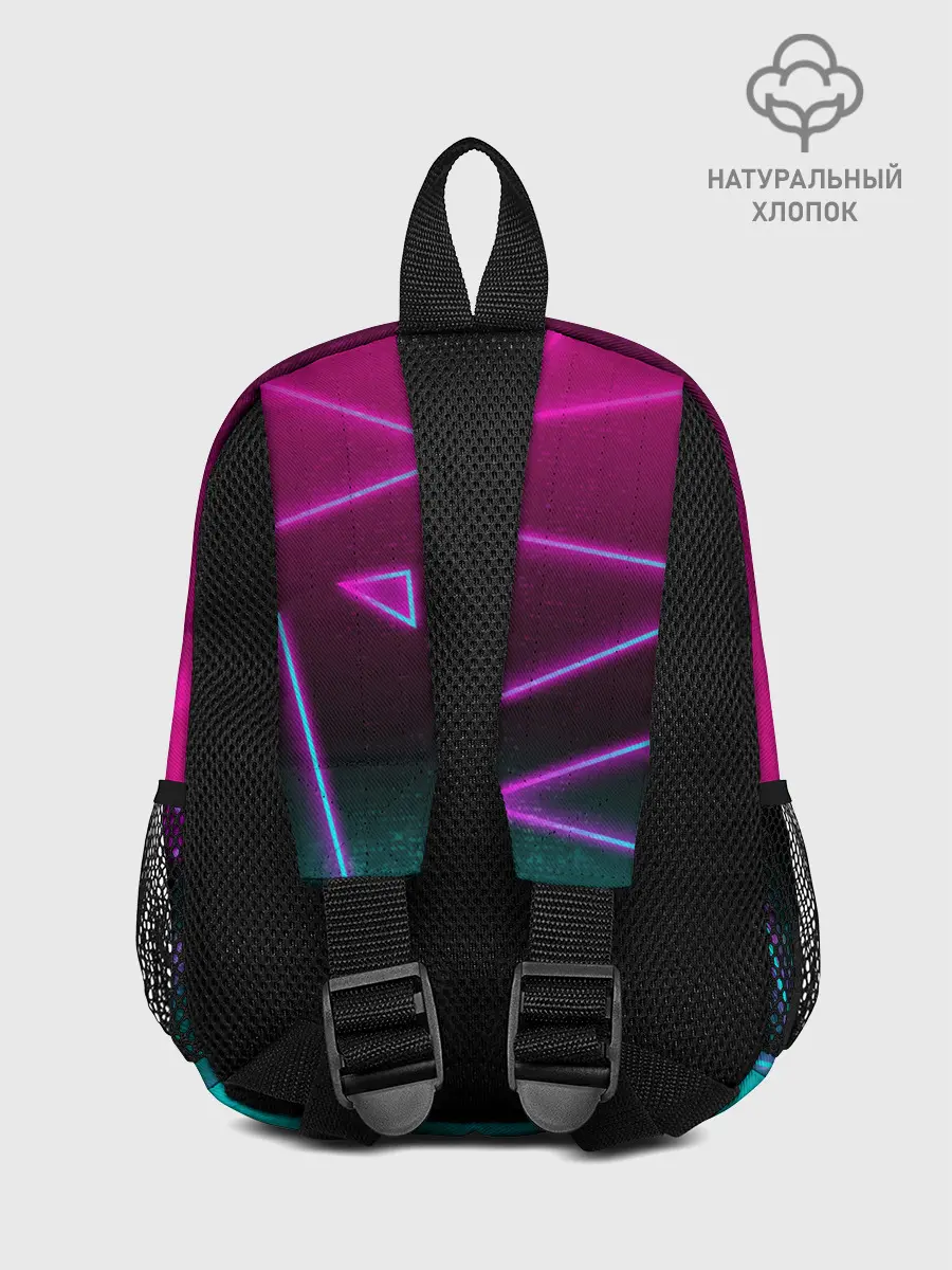 Рюкзак детский / RETRO CYBER BEAR NEON