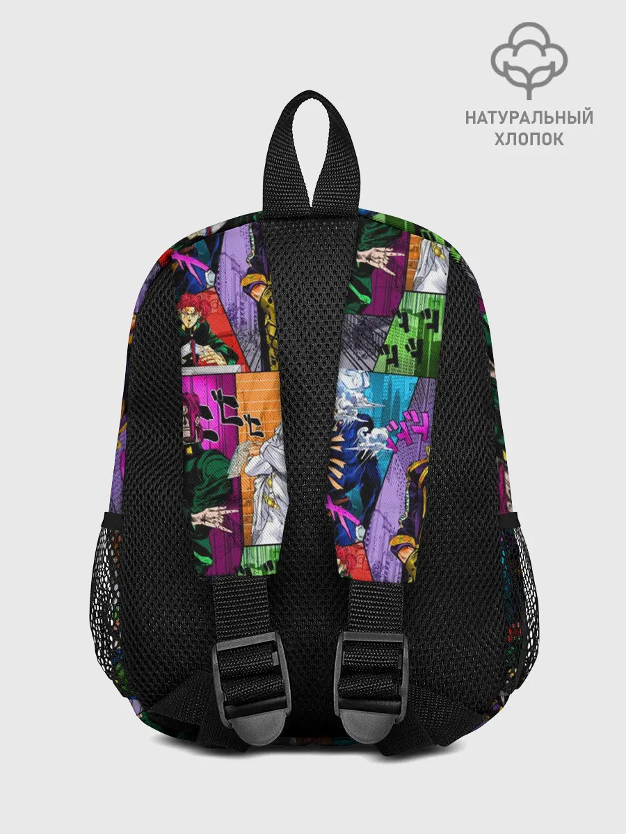 Рюкзак детский / Паттерн джоджо кира спидвагон