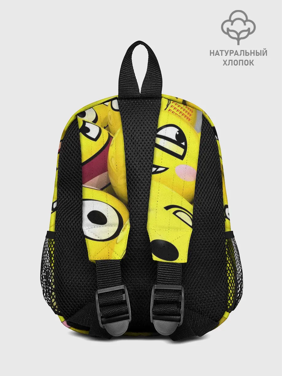 Рюкзак детский / ЖЕЛТЫЕ СМАЙЛИКИ