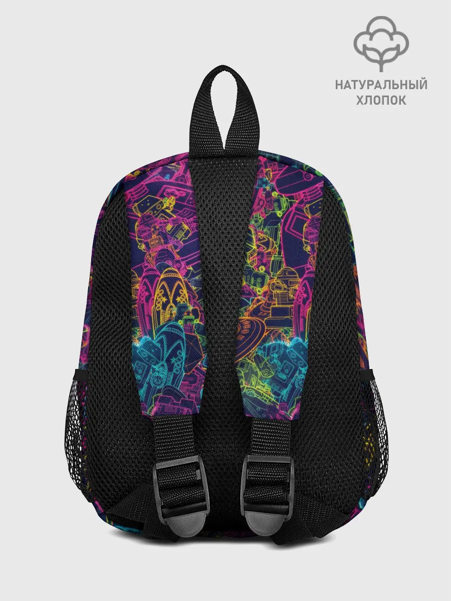 Рюкзак детский / Neon Robots