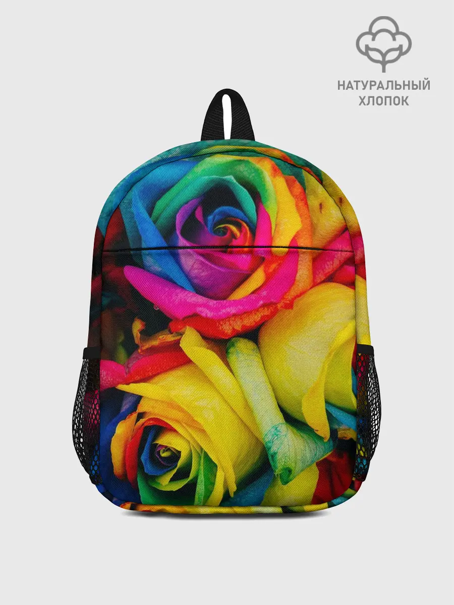Рюкзак детский / Разноцветные розы