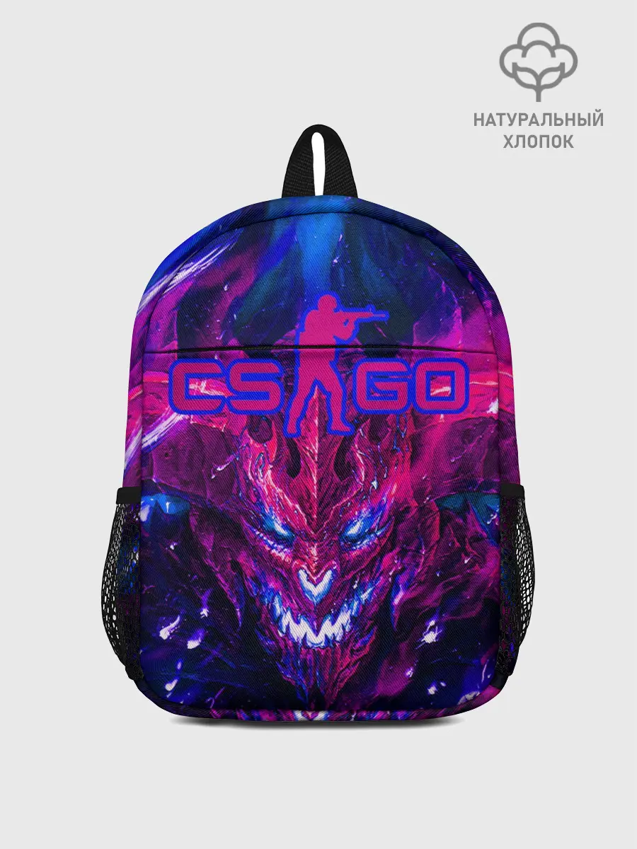 Рюкзак детский / CS GO + текстура ТОП
