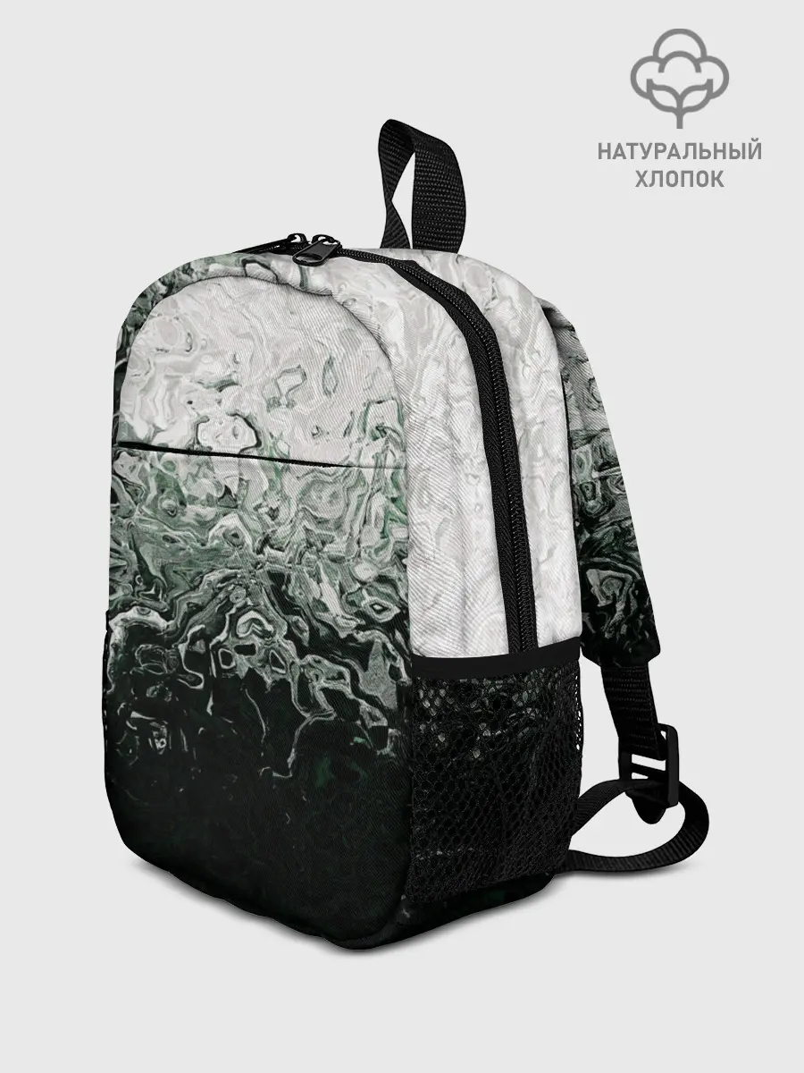 Рюкзак детский / Разводы жидкость абстракция