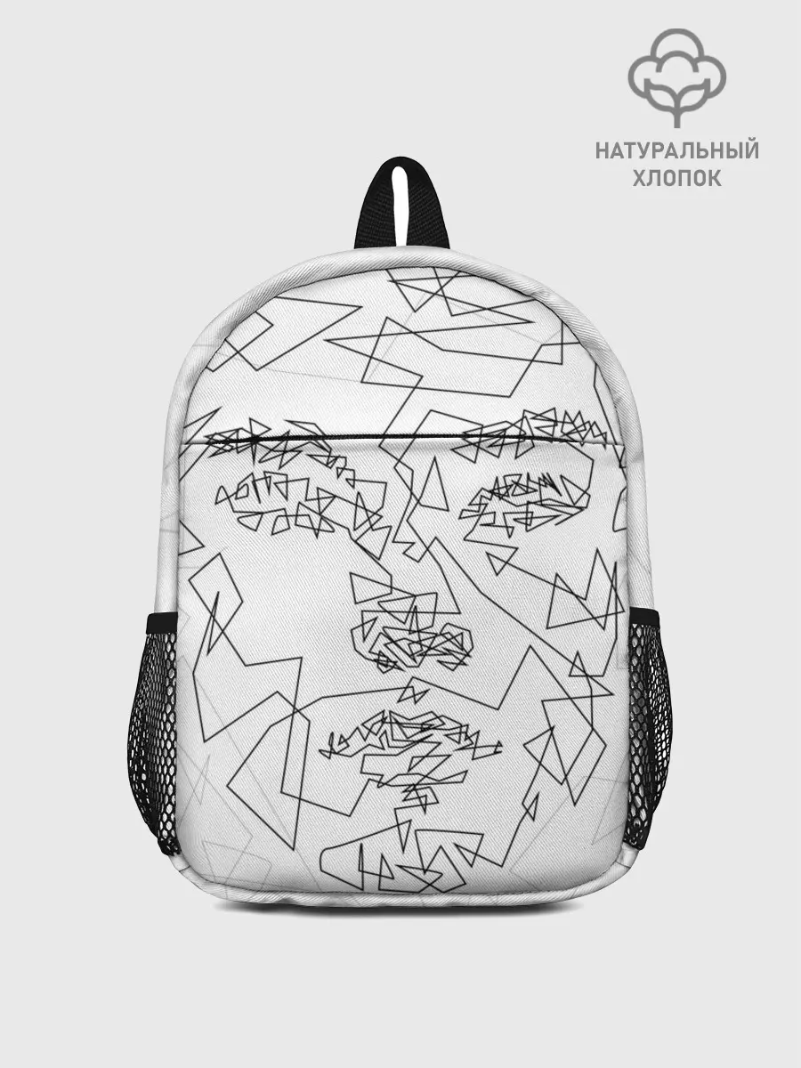Рюкзак детский / Геометрическое лицо