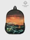 Рюкзак детский / Фэнтези море корабли закат