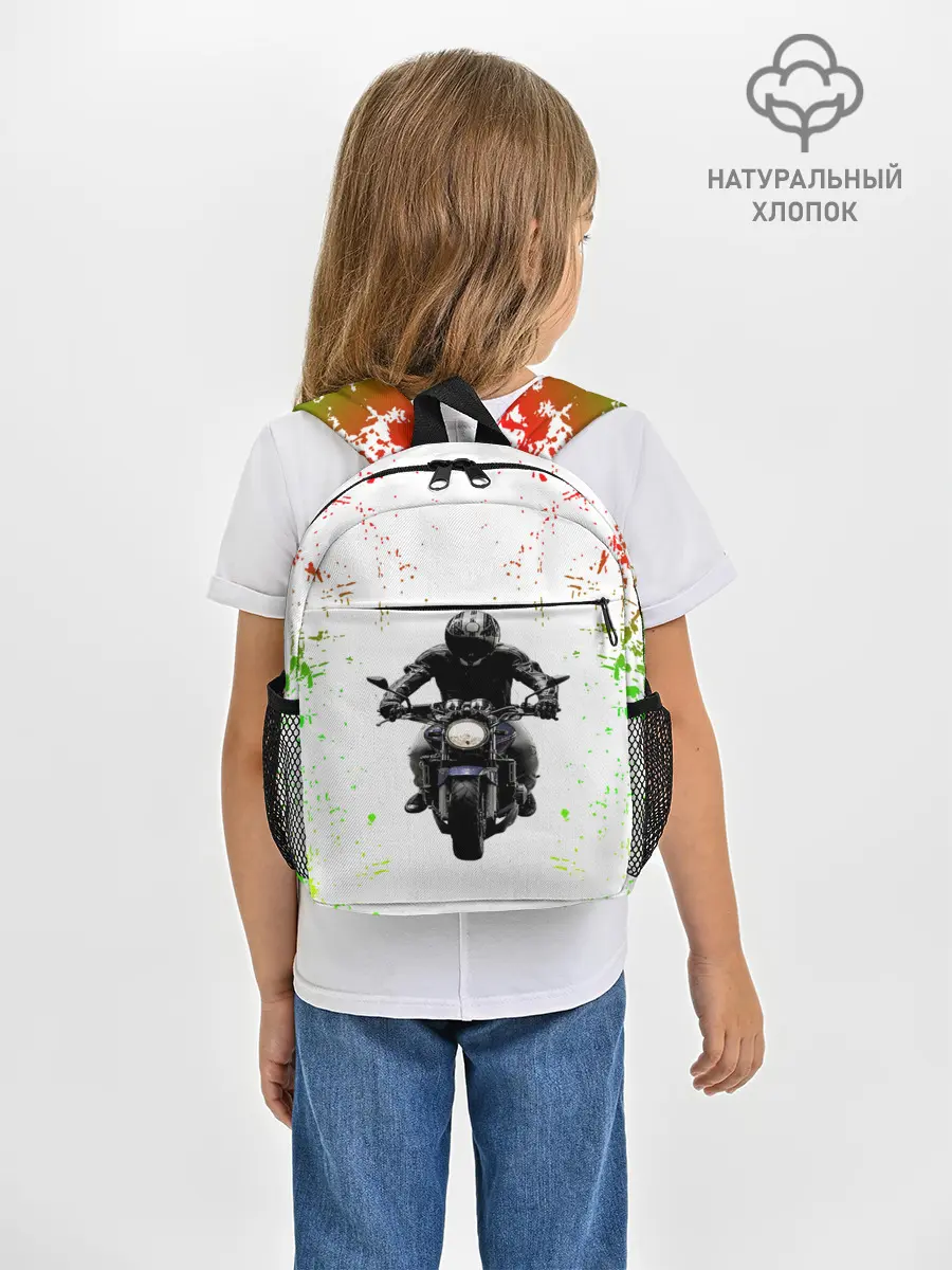 Рюкзак детский / МОТОЦИКЛЫ