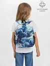 Рюкзак детский / Абстракция смешивание разводы