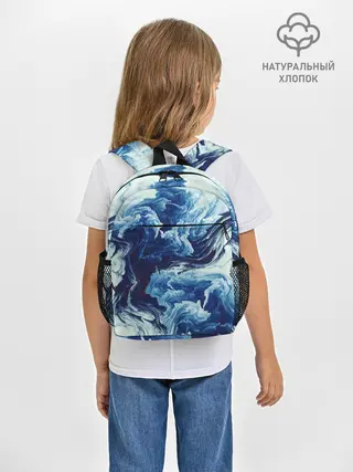 Рюкзак детский / Абстракция смешивание разводы