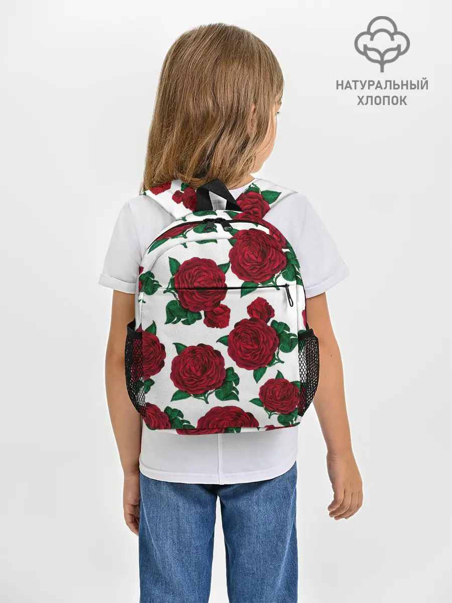 Рюкзак детский / Винтажные розы
