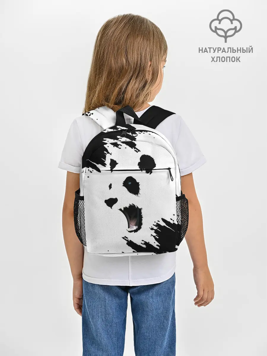 Рюкзак детский / Панда | ЧБ