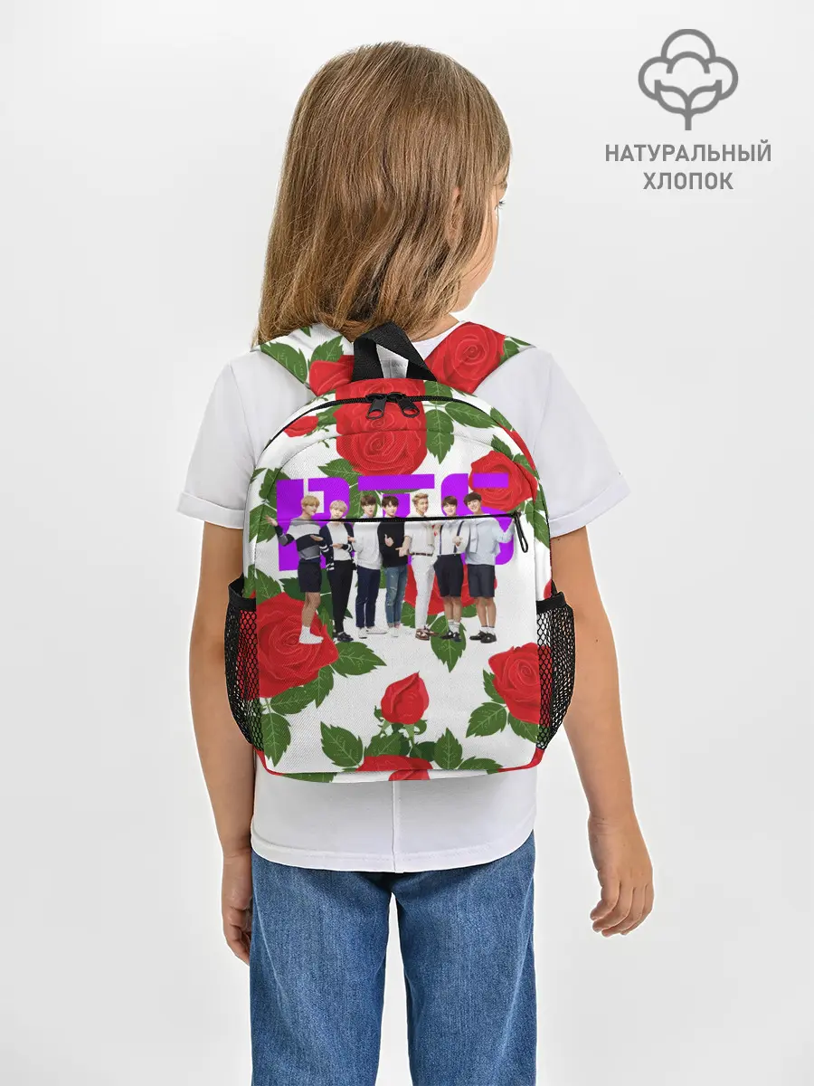 Рюкзак детский / BTS Roses | White
