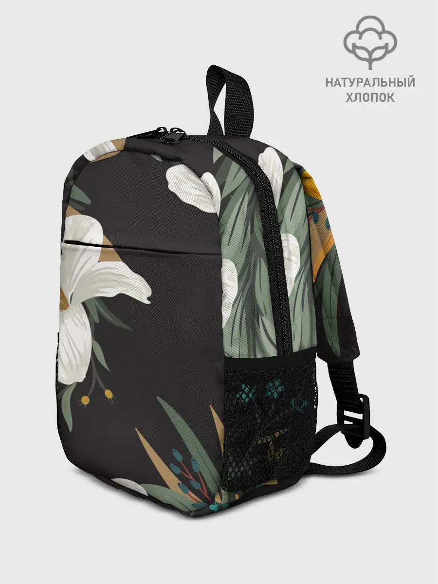 Рюкзак детский / Цветочный арт