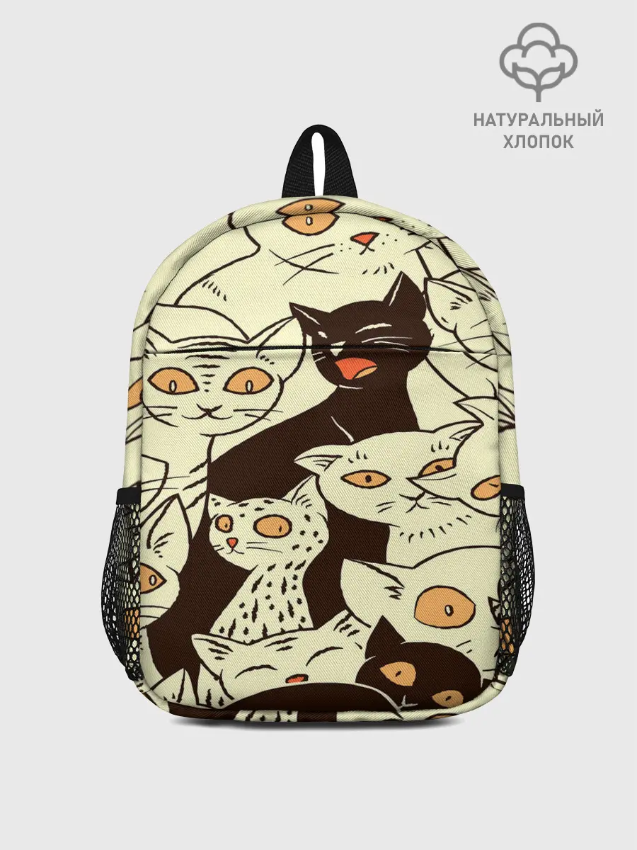 Рюкзак детский / КОТЯТА ПАТТЕРН