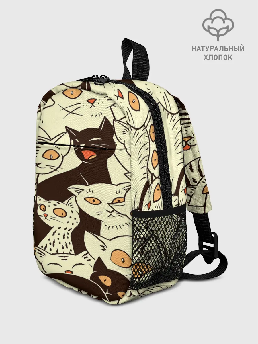 Рюкзак детский / КОТЯТА ПАТТЕРН