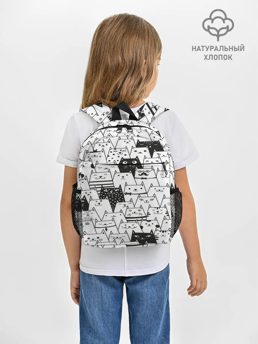 Рюкзак детский / КОТЫ BLACK