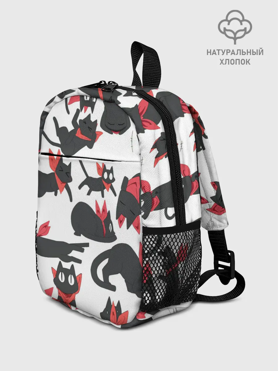 Рюкзак детский / Черный котик