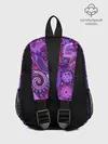 Рюкзак детский / фиолетовый этнический дудлинг