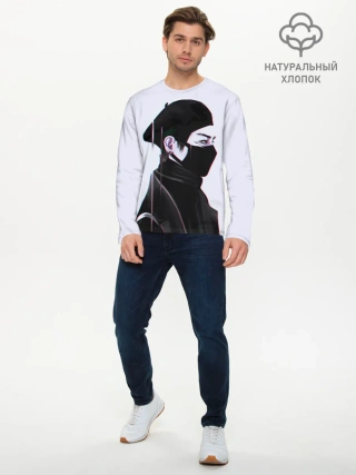 Мужской лонгслив базовый / BTS