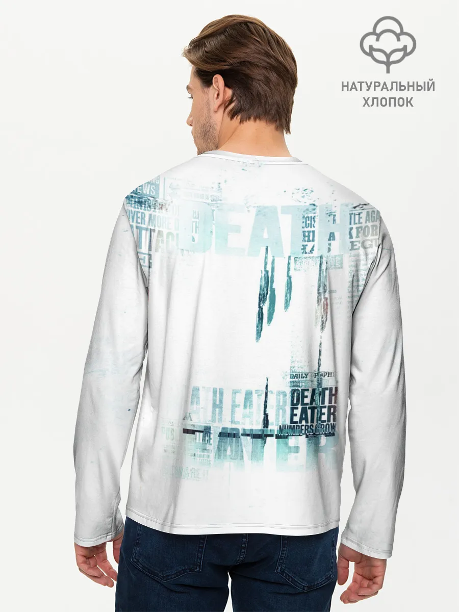 Мужской лонгслив базовый / Гарри Поттер