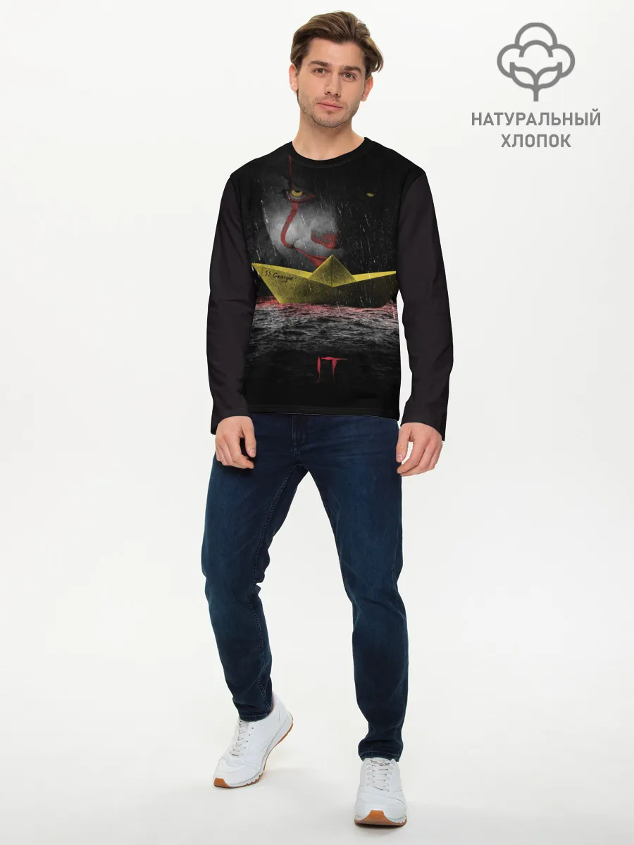 Мужской лонгслив базовый / Youll Float Too