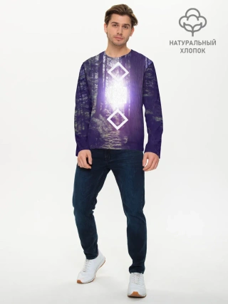 Мужской лонгслив базовый / ИСТОЧНИК СВЕТА