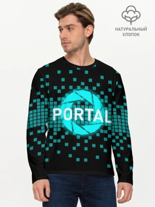 Мужской лонгслив базовый / Portal