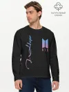 Мужской лонгслив базовый / BTS J-Hope