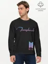Мужской лонгслив базовый / BTS Jungkook